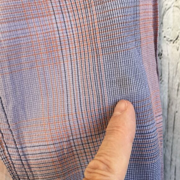 Toad & Co Womens Airbrush Deco Shirt Size L Outdoor Hiking Plaid Sustainable - Picture 12 of 12